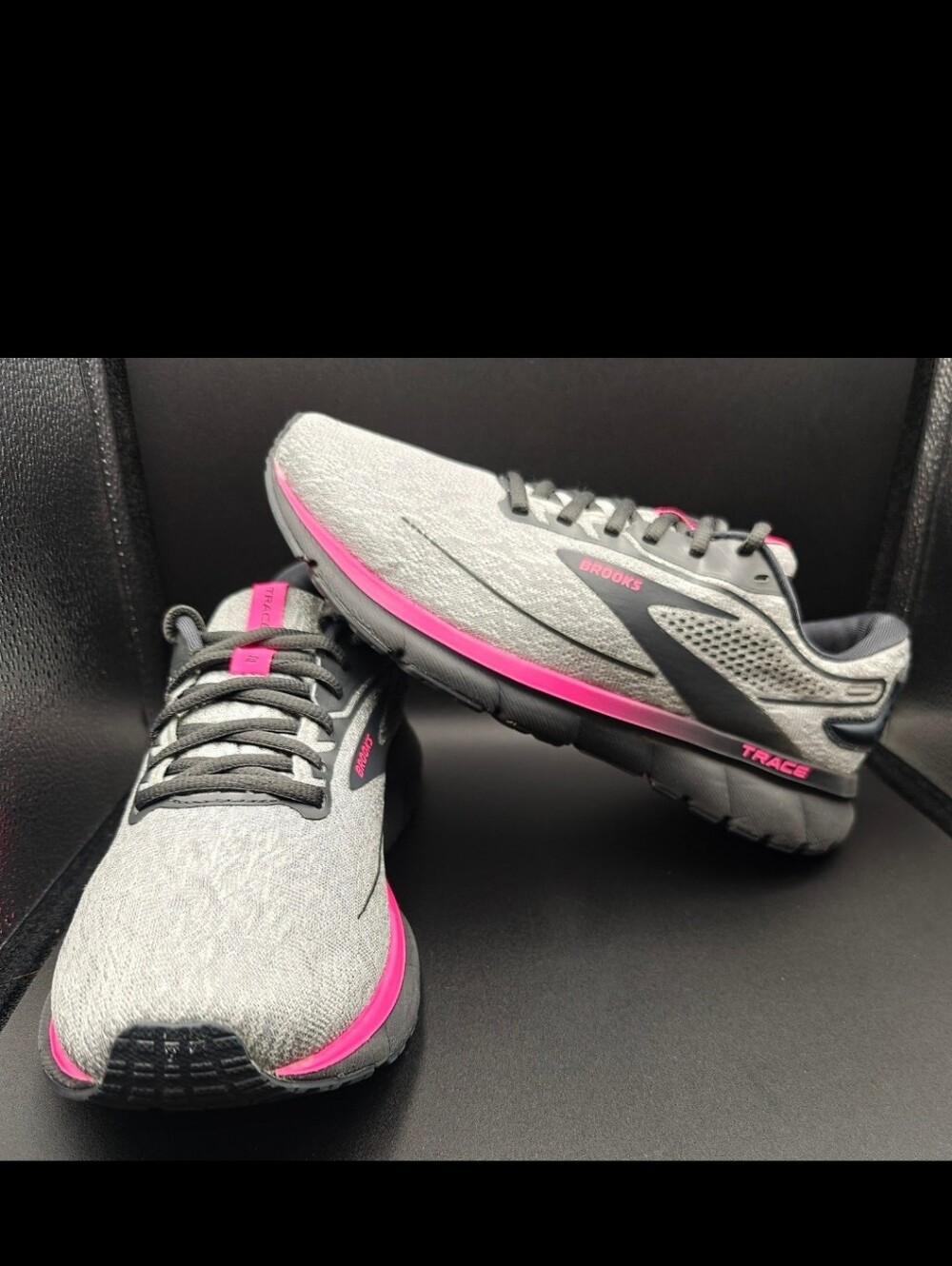 NWOT Brooks Gray and Pink Women's Running Sneakers ONLY USED ONCE - Picture 5 of 5